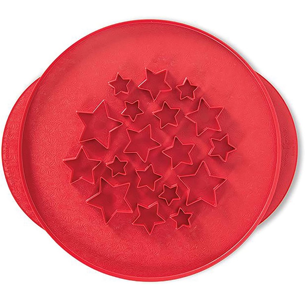 Nordicware 12-Inch Stars and Cherries Pie Top Cutter